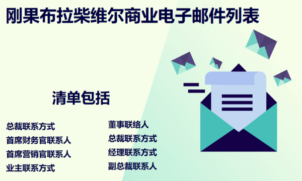 刚果-布拉柴维尔商业电子邮件列表
