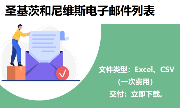 圣基茨和尼维斯电子邮件列表