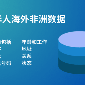 海外华人非洲数据
