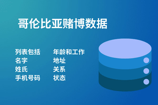 哥伦比亚赌博数据