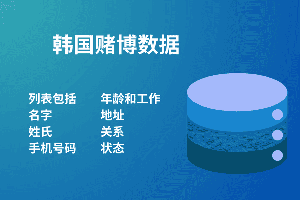 韩国赌博数据