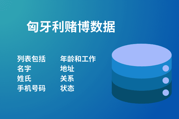 匈牙利赌博数据