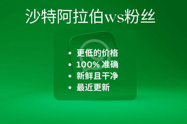 沙特阿拉伯ws粉丝​