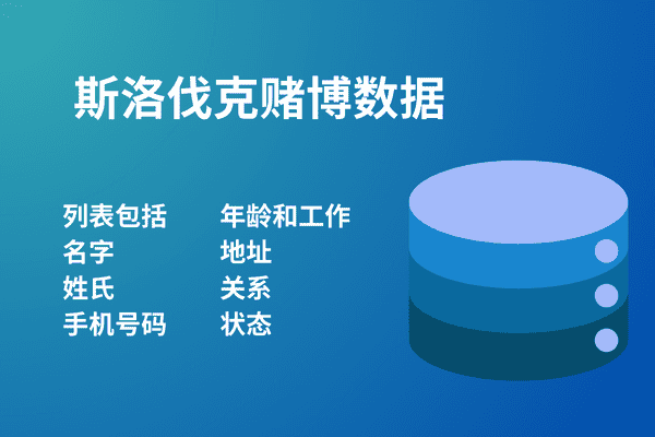 斯洛伐克赌博数据